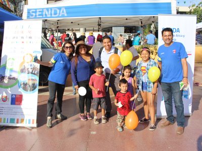 Campaña estival de SENDA se hizo presente en el Carnaval Andino con la Fuerza del Sol