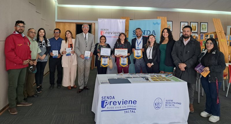 SENDA Antofagasta reconoció a dos establecimientos de Taltal por fortalecer la Cultura Preventiva