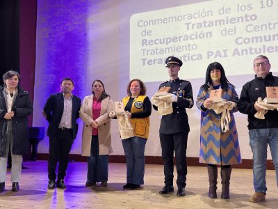 Centro de Tratamiento Comunidad Terapéutica PAI ANTULEMU conmemoró 10 años de Tratamiento y Recuperación en la Provincia del Ranco.