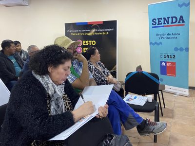 SENDA inauguró escuela formativa para dirigentes vecinales y sociales en Arica