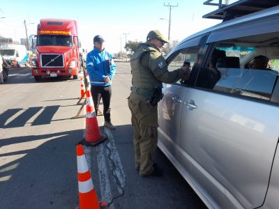 SENDA Tarapacá junto a Carabineros desarrollaron 151 controles preventivos durante Fiesta San Lorenzo