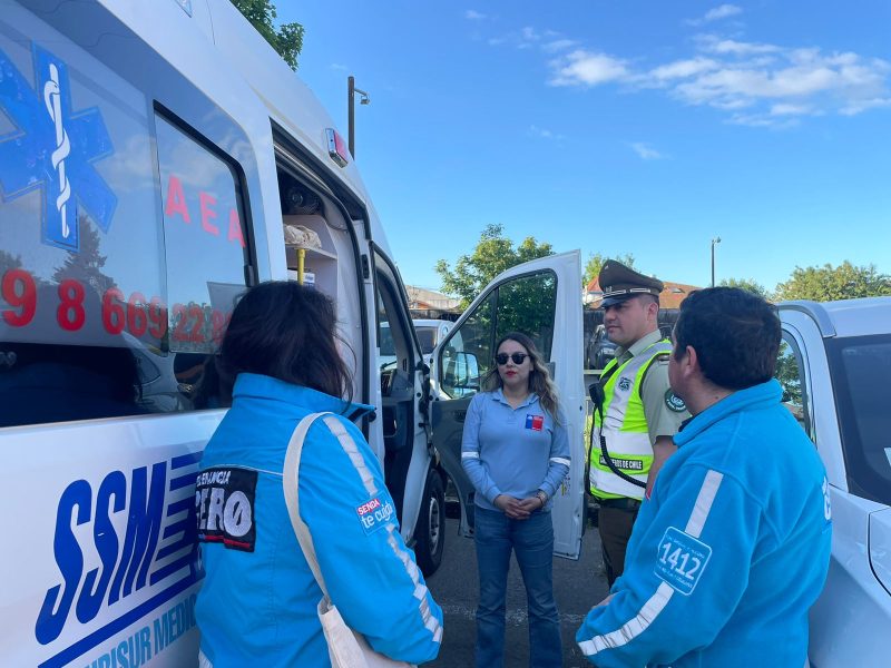  SENDA Los Lagos hace un llamado a prevenir siniestros de tránsito este fin de semana largo