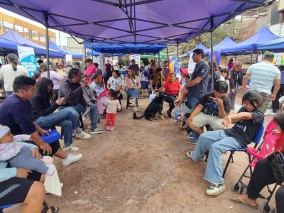 Comunidad del sector Laguna Verde reflexiona en el Mes de la Recuperación