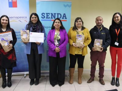 Sernapesca Aysén finaliza con éxito el programa de SENDA Trabajar con Calidad de Vida