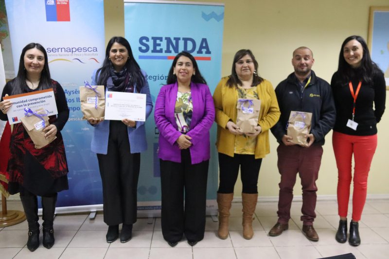 Sernapesca Aysén finaliza con éxito el programa de SENDA Trabajar con Calidad de Vida