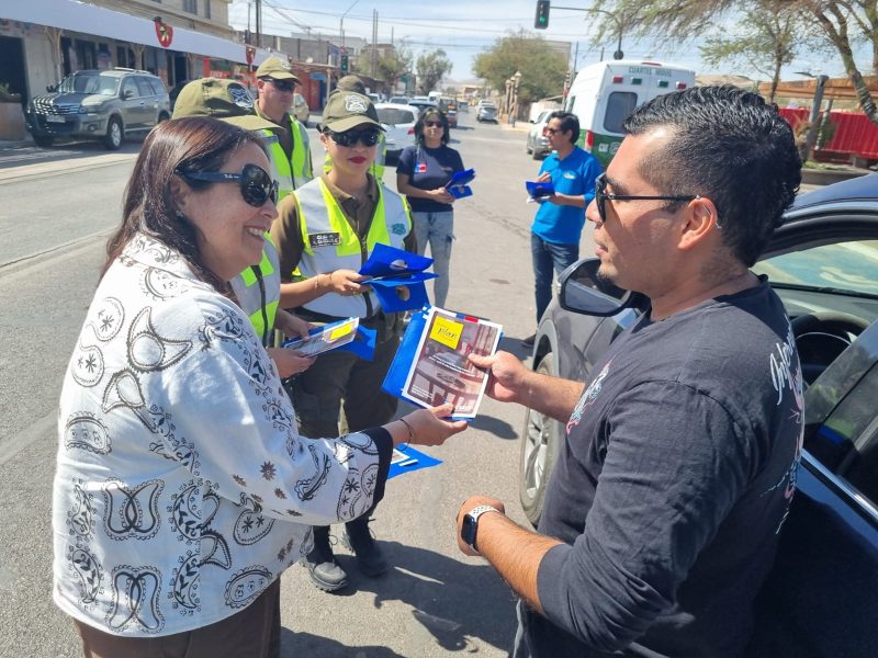 Refuerzan campaña “El Otro Plan” en Pozo Almonte