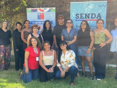 Coordinadores de SENDA Previene participaron en Jornada Regional de Gestión Comunal y Modelo de Gobernanza en Atacama